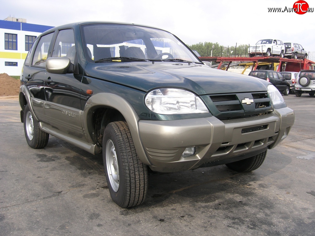 1 069 р. Комплект пластиковых порогов KURAJ V2  Chevrolet Niva  2123 (2002-2008), Лада 2123 (Нива Шевроле) (2002-2008) (Неокрашенные)  с доставкой в г. Краснодар