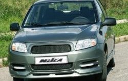 5 199 р. Передний бампер Nika-Sport Лада Гранта 2190 седан дорестайлинг (2011-2017) (Неокрашенный)  с доставкой в г. Краснодар. Увеличить фотографию 2