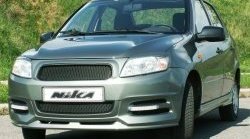 5 199 р. Передний бампер Nika-Sport Лада Гранта 2190 седан дорестайлинг (2011-2017) (Неокрашенный)  с доставкой в г. Краснодар. Увеличить фотографию 3