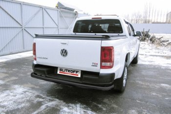 Защита задняя Slitkoff Volkswagen Amarok рестайлинг (2016-2022)