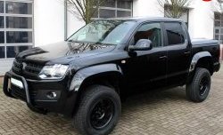 21 499 р. Накладки на колёсные арки LinexTras Volkswagen Amarok дорестайлинг (2009-2016) (Неокрашенные)  с доставкой в г. Краснодар. Увеличить фотографию 2