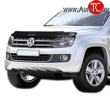 3 689 р. Дефлектор капота NovLine Volkswagen Amarok дорестайлинг (2009-2016)  с доставкой в г. Краснодар