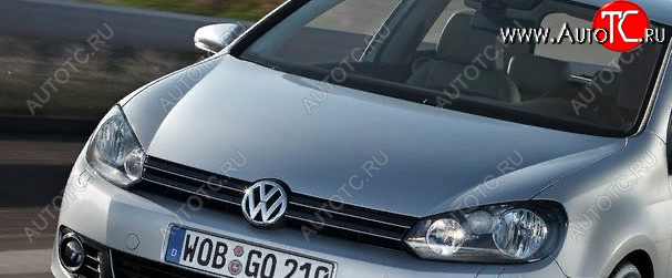 12 999 р. Металлический капот SIGNEDA Volkswagen Golf 6 хэтчбэк 5 дв. (2008-2014) (неокрашенный)  с доставкой в г. Краснодар