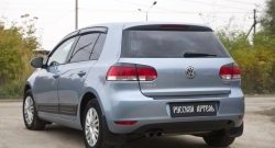 799 р. Реснички на фонари RA Volkswagen Golf 6 хэтчбэк 5 дв. (2008-2014) (Неокрашенные)  с доставкой в г. Краснодар. Увеличить фотографию 2