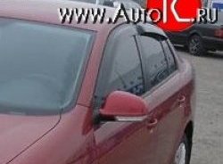 2 499 р. Дефлекторы окон (ветровики) Novline 4 шт Volkswagen Jetta A5 седан (2005-2011)  с доставкой в г. Краснодар. Увеличить фотографию 1