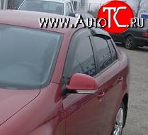 2 499 р. Дефлекторы окон (ветровики) Novline 4 шт Volkswagen Jetta A5 седан (2005-2011)  с доставкой в г. Краснодар