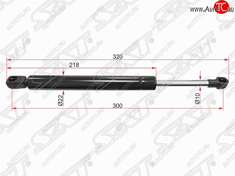 619 р. Газовый упор крышки багажника SAT Volkswagen Jetta A5 седан (2005-2011)  с доставкой в г. Краснодар