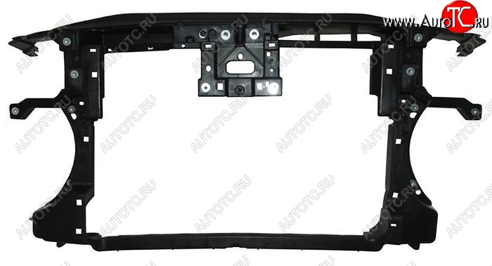 6 999 р. Рамка радиатора (телевизор) (дизель) SAT Volkswagen Passat B7 седан (2010-2015) (Неокрашенная)  с доставкой в г. Краснодар