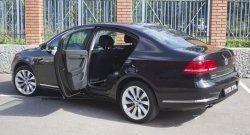 2 259 р. Накладки на порожки RA (комплект) Volkswagen Passat B7 седан (2010-2015)  с доставкой в г. Краснодар. Увеличить фотографию 2