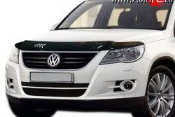 Дефлектор капота NovLine Volkswagen Tiguan NF дорестайлинг (2006-2011)