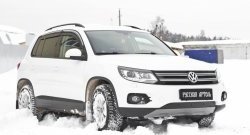 1 199 р. Зимняя заглушка решетки переднего бампера (Track & Field) РА Volkswagen Tiguan NF рестайлинг (2011-2017)  с доставкой в г. Краснодар. Увеличить фотографию 4