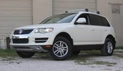 Накладка на передний бампер King Kong Volkswagen Touareg GP рестайлинг (2006-2010)