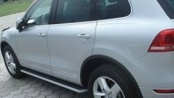 32 399 р. Пороги CT v3 Volkswagen Touareg NF дорестайлинг (2010-2014)  с доставкой в г. Краснодар. Увеличить фотографию 2