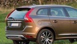 41 799 р. Накладка на задний бампер CT v2 Volvo XC60 (2017-2022) (Неокрашенная)  с доставкой в г. Краснодар. Увеличить фотографию 2