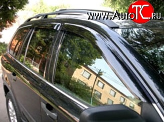 2 989 р. Дефлекторы окон (ветровики) Novline 4 шт Volvo XC90 C дорестайлинг (2002-2006)  с доставкой в г. Краснодар