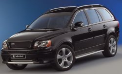 3 449 р. Реснички на фары INDIVIDUAL Volvo XC90 C рестайлинг (2006-2014) (Неокрашенные)  с доставкой в г. Краснодар. Увеличить фотографию 2