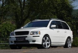 3 449 р. Реснички на фары INDIVIDUAL Volvo XC90 C рестайлинг (2006-2014) (Неокрашенные)  с доставкой в г. Краснодар. Увеличить фотографию 4